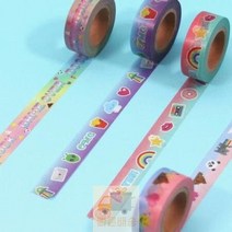 마스킹 테이프 네임 TAPECHARMING MASKING 01, 01.KITSCH_RETRO