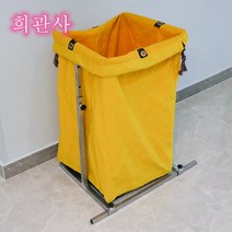 대형 봉투 고정 랙 거치대 걸이 분리수거 함 택배 물류 창고 포대자루 받 Esyuse 증정, 사각 탈부착 걸이
