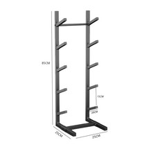 스노우보드 거치대 수납 선반 가정용 서프 잡화 스노보드 정리 기구, 블랙홀더(25x25x85CM)5단