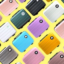 [케빈스룸] 서머레디백 10종 기내용캐리어 파스텔 14인치 스타벅스 코카콜라 여행보조가방