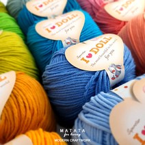 (10+1)뜨개재료 아이돌실 코바늘 인형실 털실 뜨개실, 아이돌_57