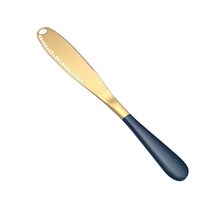 스테인레스 스틸 버터 나이프 구멍 포함 치즈 디저트 잼 나이프 주방 토스트 빵 나이프 식기, 05, 호주