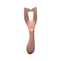 치즈 도구 2 개 스테인레스 스틸 치즈 나이프 주방 가제트 버터 커터 슬라이서 크림 케이크 반죽 도구 치즈 강판, 하나, Rose gold-2Pcs