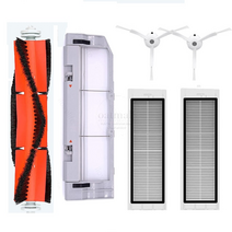 교체 부품 xiaomi mi roborock s5 max s50 s51 s6 max xaomi xiomi 로봇 진공 청소기 브러시 커버 걸레 걸레 hepa 필터, a