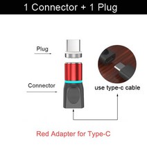 CANDYEIC-c타입 마그네틱 어댑터 화웨이 P40Pro P40 아너 30s 9A OPPO 파인드 X2 리얼미 X50 충전기 데이터 전송, [03] 12G R Micro Adapter
