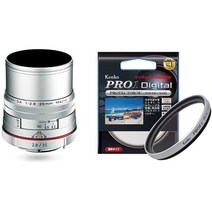 일본직발송 2. 펜탁스 【세트 구매】HD PENTAX DA 35MMF2.8 MACRO LIMITED 실버 등배 매크로 표준 렌즈, One Size, 실버, 렌즈 필터 249529 세트