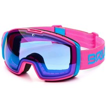 브리코 Nyira 7.6 Free Fighter스키Snowboard 고글s Pink/Blue