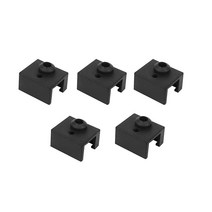Creality 3D Official Creality 오리지널 3D 프린터 히터 블록 실리콘 커버 MK7/MK8/MK9 핫엔드 Creality Ender 3/3 Pro/3 V2, Eender 3 S1 Silicone Cover