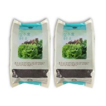 프레시가든 BFA 상추애 좋은 흙 5.5L, 2개