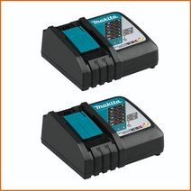 굿배터리 마끼다 호환 배터리 원래 18VRC 충전기 18V Bl1830 Bl1430 BL1860 BL1890 전원 USB 프로t 18VRF 3A 6A, Two chargers, Two chargers