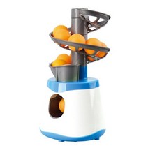 탁구 자동 연습 기계 피칭 머신 로봇 와이어 거치대 스윙 연습 레슨 그물 훈련용, 하늘색