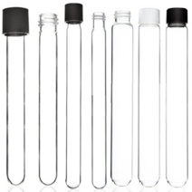 오피스안 스크류 캡튜브(40ml-20*180)1pcs(스크류캡시험관)(검정)korea-유리시험관 유리관튜브