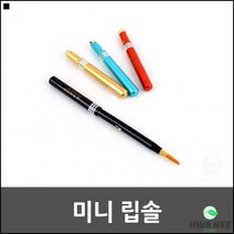 입술브러쉬 화장품가방안 트렌드 립화장 미니 립스틱솔 립브러시, 상세페이지참조, 랜덤