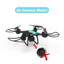 JJRC-원격 제어 미니 드론 교육 조립식 H108 DIY 인터랙티브 고정 고도 항공 사진, blue no camera