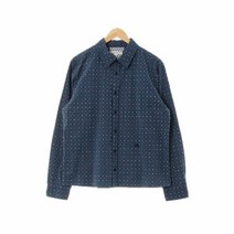 빈폴 네이비 도트패턴 면 긴팔셔츠 남자 M [110]