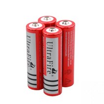 자동차 교체 대용량 18650 4800mAh 3.7v 리튬 이온 충전지 LED 손전등 충전식 배터리, 01 3.7 볼트_03 4pcs