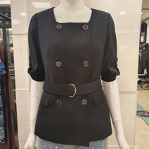 블루페페 부평점 소매 볼륨 5부 자켓 간절기 자켓