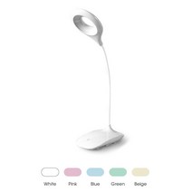 디월스 아이스크림 LED 책상 스탠드 KC인증 TD7501B, TD7501B 화이트