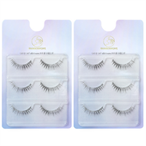 [속눈썹1+1]무지개홈 핸드메이드 인조속눈썹 연장 30종 모음전/셀프속눈썹/A형속눈썹/3D속눈썹/속눈썹연장/아이래쉬/인형속눈썹/ 듀오속눈썹접착제 미포함, 2set, 3D속눈썹RH-M 15 (3쌍/set)