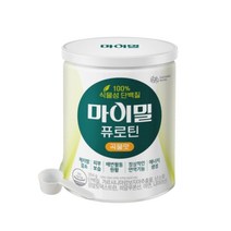 웰라이프 영양보충 대상웰라이프 마이밀 식물성 단백질 100% 퓨로틴 곡물맛 분말 304g 1통 고단백 간식 노인식 영양균형식 체중조절, 21set