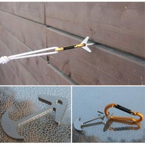 휴양림 캠핑장 못질없는 나무 데크팩 8p 감성용품, 데크팩8개