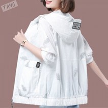여성 바람막이 점퍼 오버핏 자켓