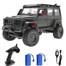 rc카 오프로드 입문용 몬스터카 MN86S MN86 112 RC 자동차 업데이트 버전 4WD 고속 트럭 원격 제어 장난감 선물 트럭RC 카, MN86S 2Battery Black