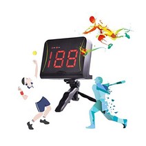 DRM 핸즈프리 속도 레이더 스피드건 스피드 측정기 골프 야구 라크로스 축구 테니스 멀티