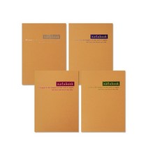 블루마토 크라프트지 실제본 무선 노트 B5 (NBP003) 3권세트