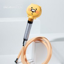 대림바스플랜 카카오프렌즈 필터 샤워기 [춘식이] + 튜브형 샤워줄 SET, 1세트