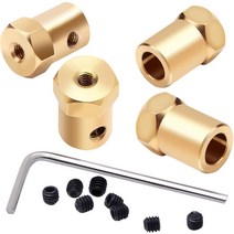 DC 기어 모터 3mm 4mm 5mm 6mm 7mm DC 모터 플렉시블 커플 링 커넥터 자동차 바퀴 타이어 샤프트, 01 3mm-1Pcs
