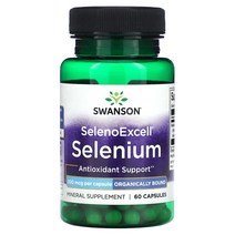 Swanson SelenoExcell Selenium 200 mcg 60 Capsules, 기본