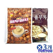 ForU277 구수한 호두아몬드 원두밀차 율무차 먹기편한 3개 식사대용식 탕비용품, 상세페이지 참조2, 고향 원두밀차800g*본상품