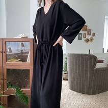 보리맘 블루 랩원피스 빅사이즈 롱원피스 여성 원피스 a680