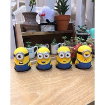 [송스] 미니언즈4종 - 석고방향제, 4번 두눈, 체리 블라썸