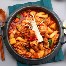 오케이덕 닭볶음탕 매콤 간편 밀키트 닭도리 닭도리탕 국내산 닭 1kg, 닭볶음탕(1kgX1개)