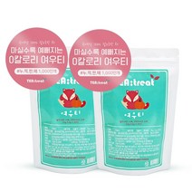 티트리트 여우티 팥호박차, 1.5g, 40개