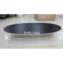 허먼밀러임스테이블 임스테이블 원목 원형 좌탁, B타입 테이블