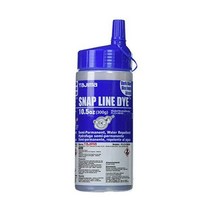 TAJIMA 마킹 초크 블루 300g10.5온스 반영구 스냅 라인 염료 내구성 있는 병 및 쉽게 채울 수 노즐 포함 PLC3 DB300, 10.5 Ounce (Pack of 1), 블루.