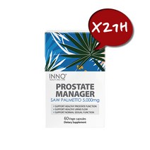 이노 헬스앤케어 프로스테이트 매니저 60베지캡슐_X2, 2box, 60캡슐