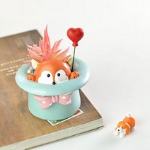 ROOGO 루고 화분 빼꼼 친구들 여우