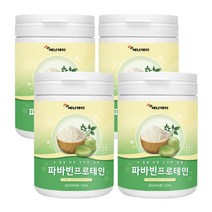 파바빈 프로테인 잠두 잠두콩 100% 무첨가 식물성 단백질 프로틴 분말 가루 파우더, 4개, 230g