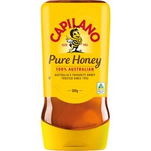 카필라노 천연 벌꿀 튜브형 500g Capilano Pure Honey Squeeze + 호주 마약커피 5pk 증정, 1개