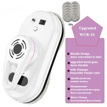 코드82KR2 Phoreal 로봇 진공 청소기 창 세탁기 원격 제어 AntiFalling 전기 유리 창 클리너 로봇, upgrade WCR-1S+UK+그렇습니다