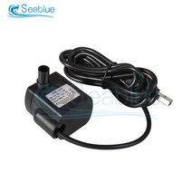 마이크로 수중 펌프 DC 12V JT-1020 5.5x2.1mm 5V USB 커넥터 3W 수족관 어항 분수 연못 워터, [02] DC 12V 3W