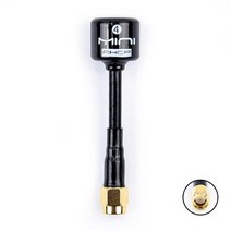 블랙쉽 롤리팝 4 RHCP 안테나 고이득 FPV 송신기/수신기 RC 레이싱용 SMA/RP-SMA/MMCX/UFL 5.8G 2.8Dbi, [15] Black SMA