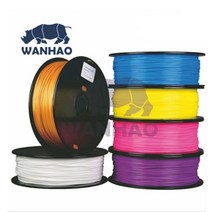 WANHAO 완하오 필라멘트 PETG 3d프린터 1.75mm 3d펜 1KG, 블랙