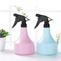 [아이디어홍] 분무기 스프레이 식물 미용실 안개 분사 알콜 에탄올 화초 헤드 트리거, 핑크