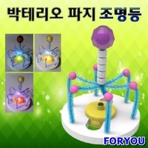 ForU7972 박테리오 파지 조명등 5인용 만들기 과학교구 초등학교교구 작동완구, 1개