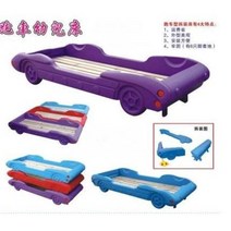 평상형 원목 자동차침대 키즈 스포츠카 침대 용 플라스틱 카레이서 집 점심침대, 01 자주색